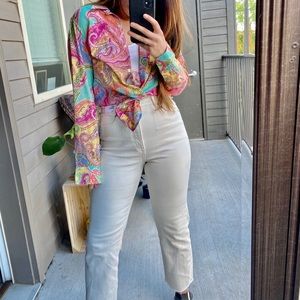 Ralph Lauren paisley button up